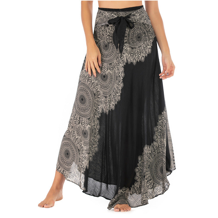 Thai Dress Beach Vacation Two-way Big Skirts