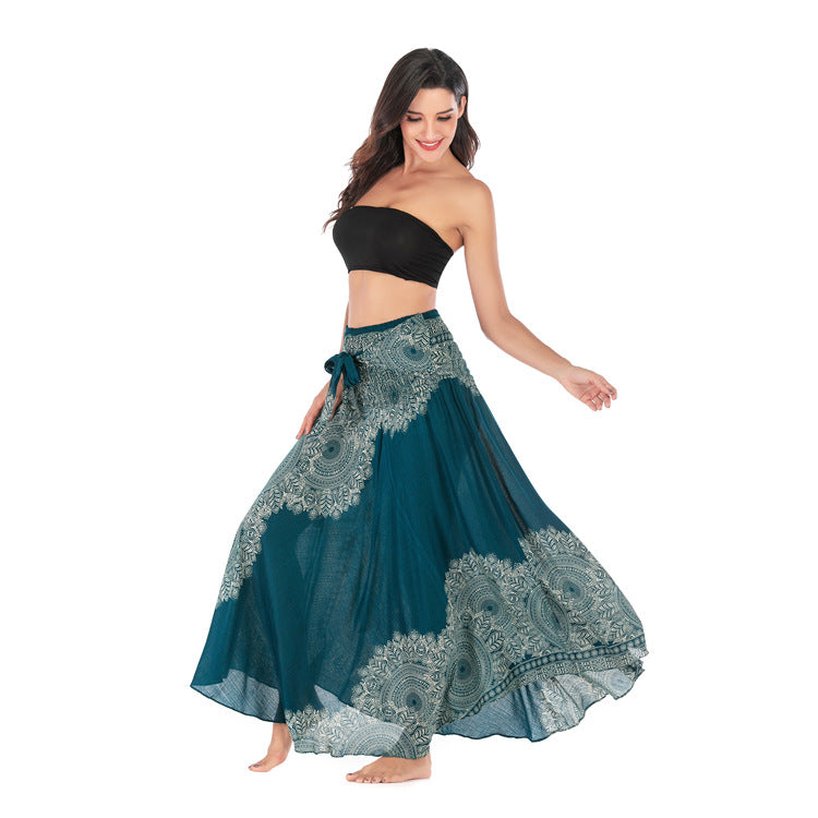 Thai Dress Beach Vacation Two-way Big Skirts
