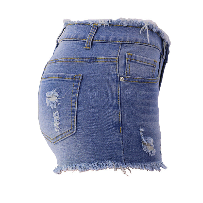 Women's Pie Ripped Big Sale Zip Tassel Jeans