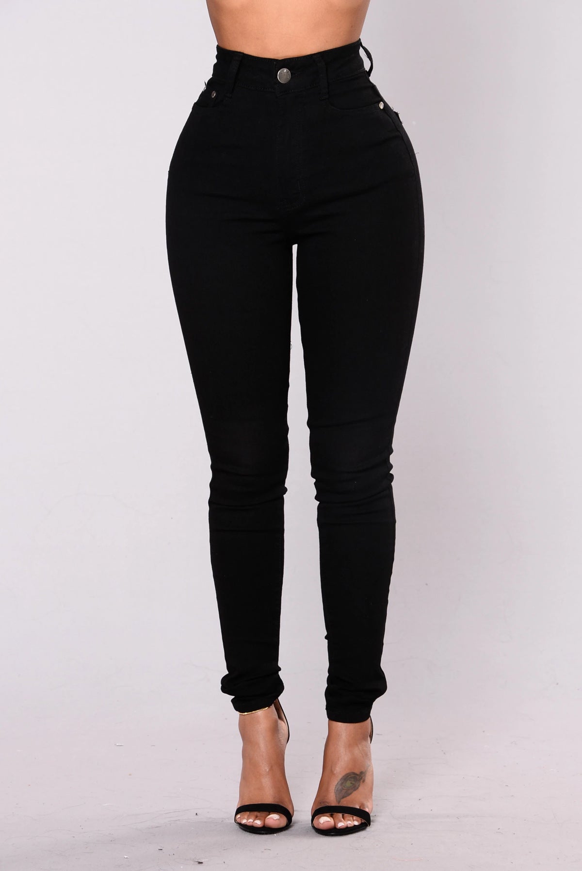Ultra High Waist Stretch Hip Lift Jeans
