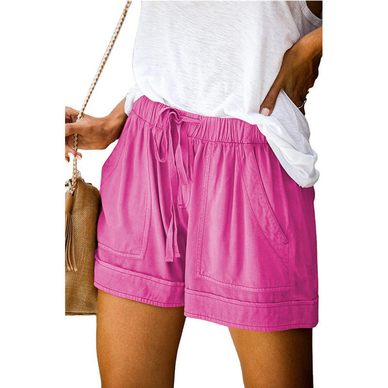 Women's Casual Summer European Style High Waist Loose Pants