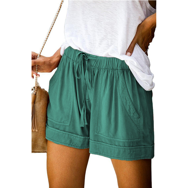 Women's Casual Summer European Style High Waist Loose Pants