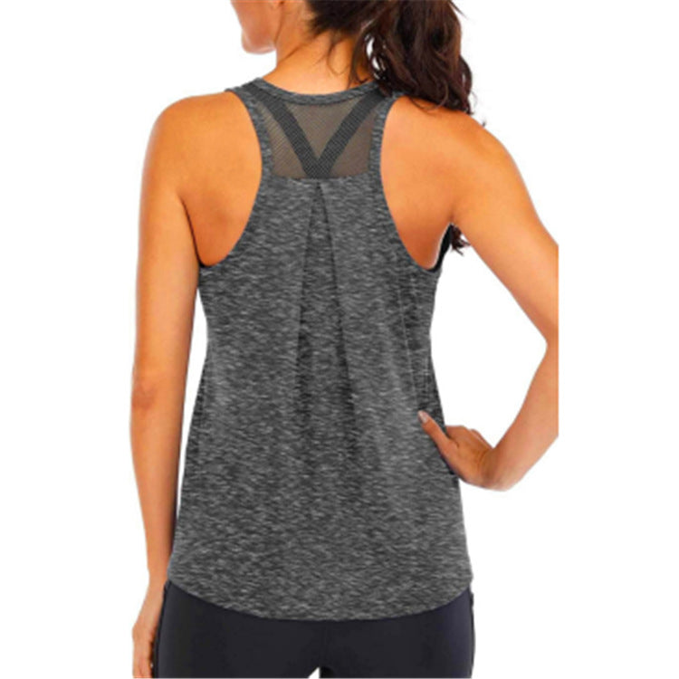 Women's Summer Cationic Yoga Exercise Fitness T-shirt Blouses