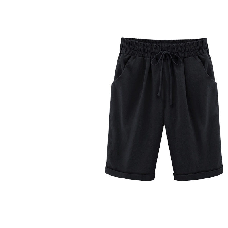 Women's Thin Outer Wear Middle Large Fat Pants