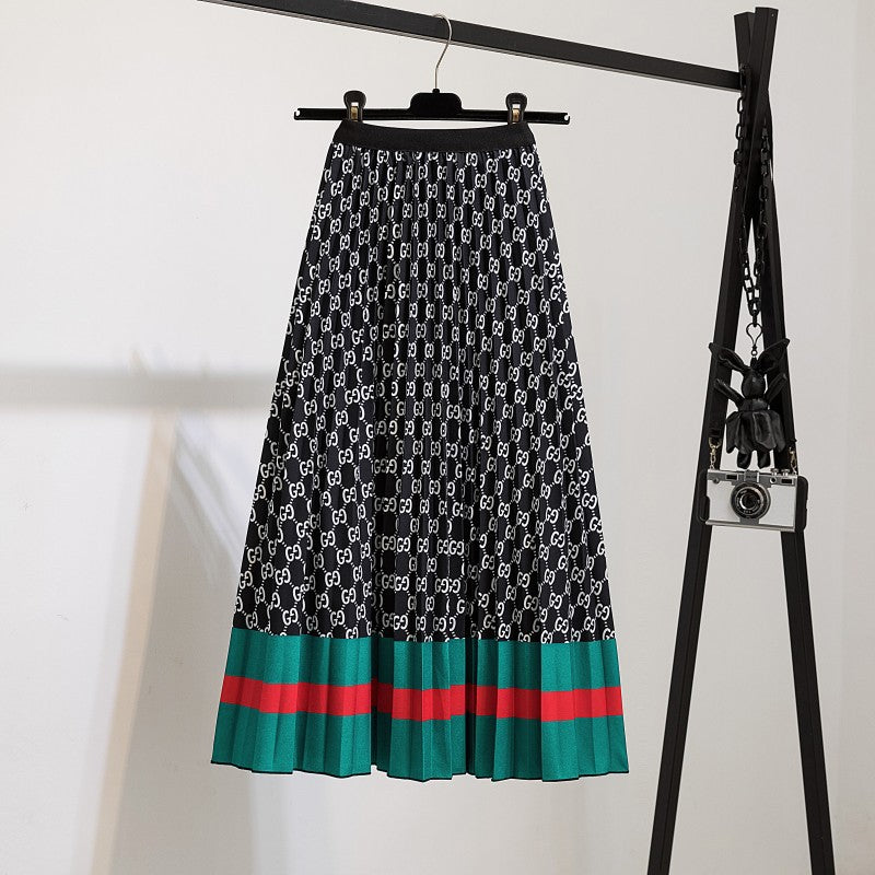 Women's Charming Slouchy Pretty Pleated Mid-length Skirts