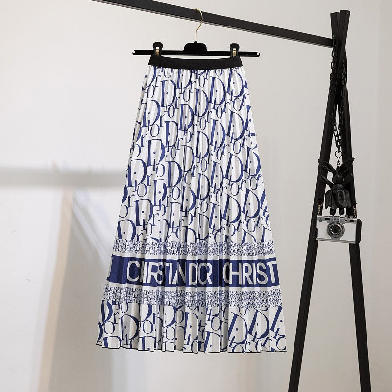 Women's Charming Slouchy Pretty Pleated Mid-length Skirts