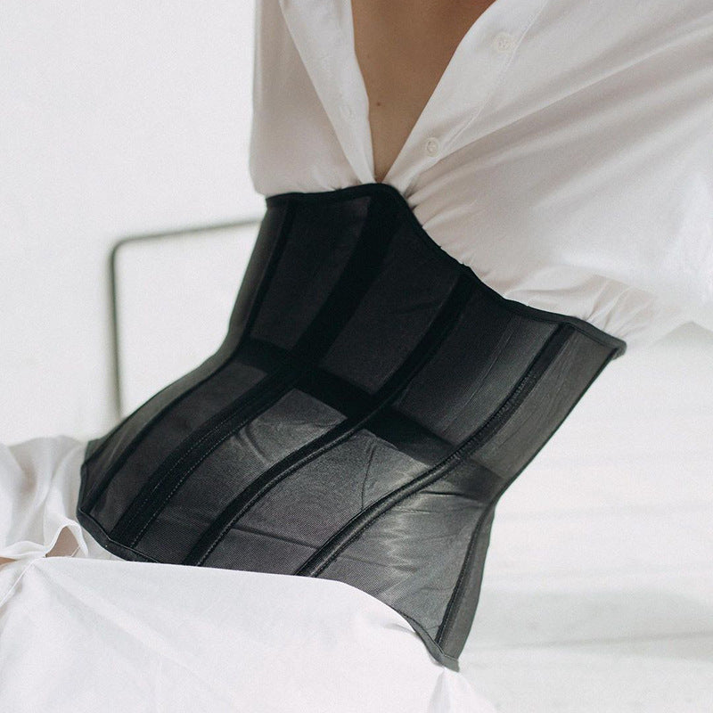 Strap Cinched Waist Waistcoat Autumn Fashion Tops