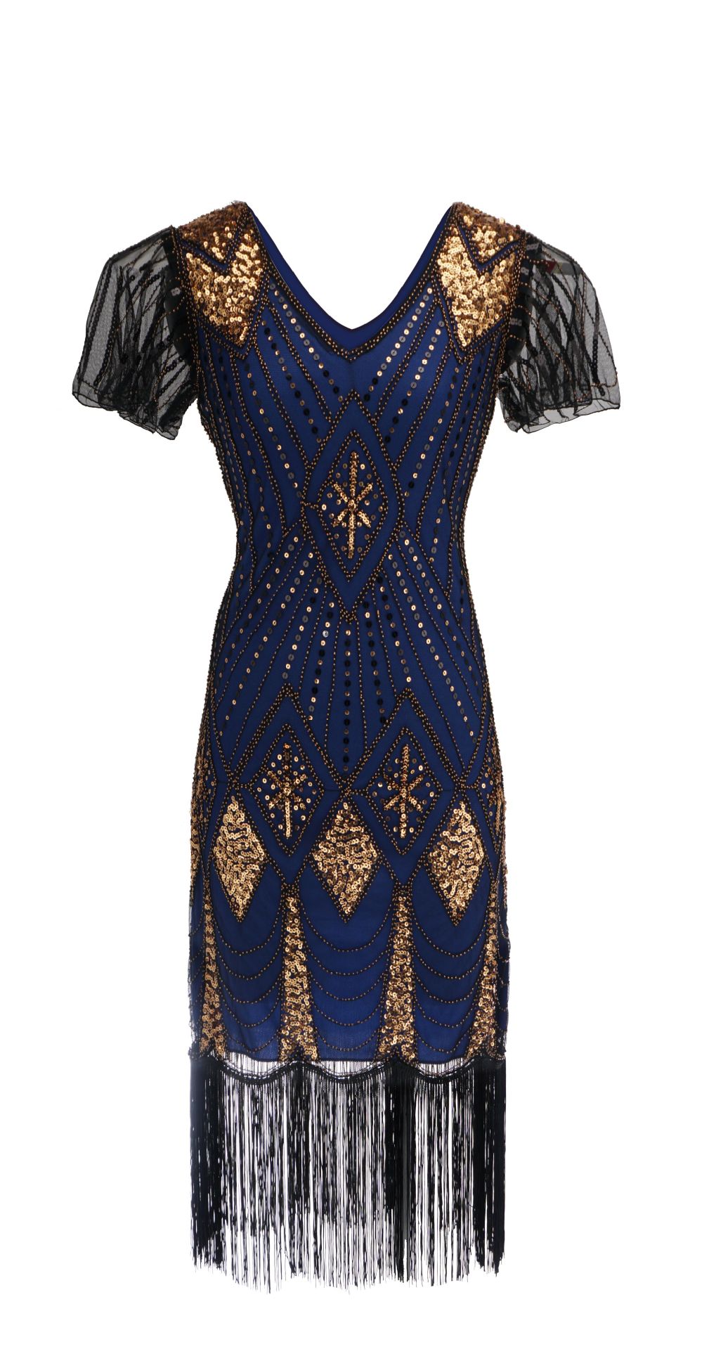 Pretty Classic Sequined Dress Retro Sequins Evening Dresses