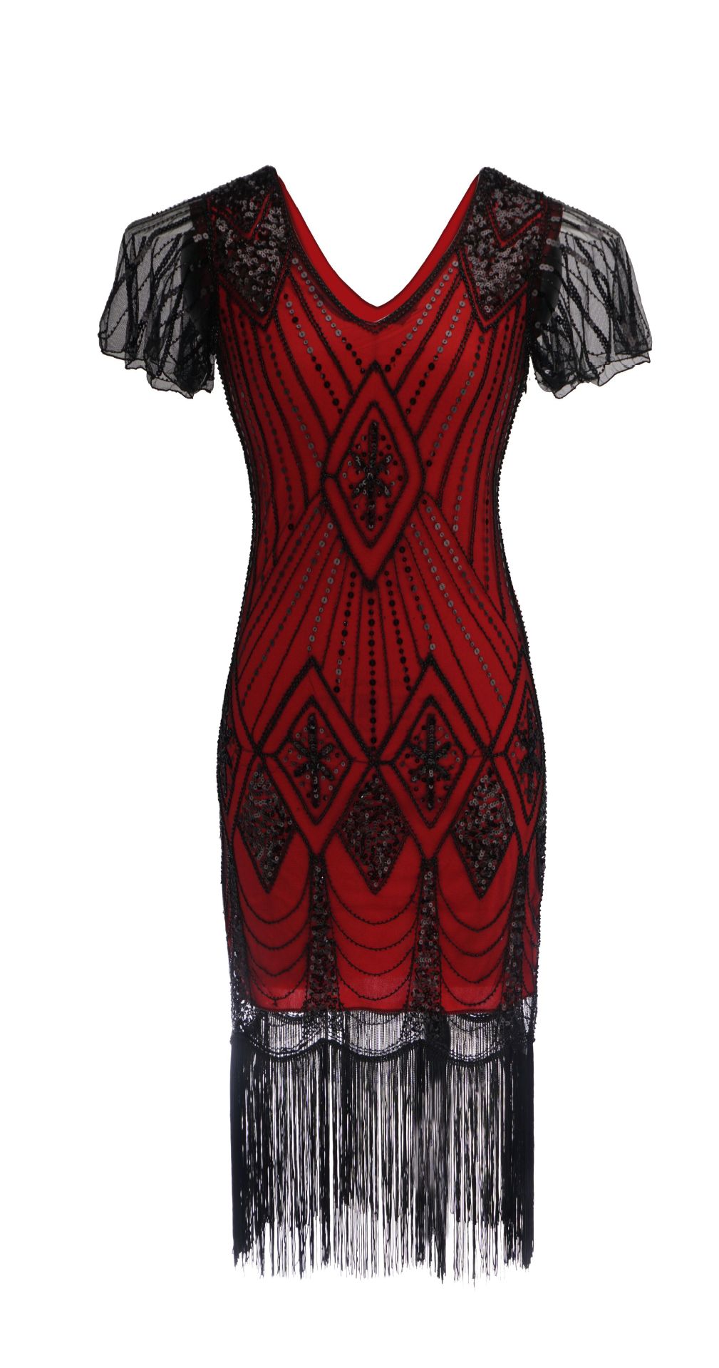 Pretty Classic Sequined Dress Retro Sequins Evening Dresses