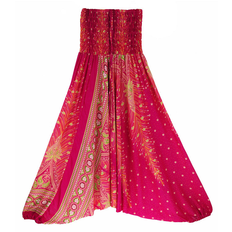Charming Casual Yoga Big Crotch Bohemian Pants