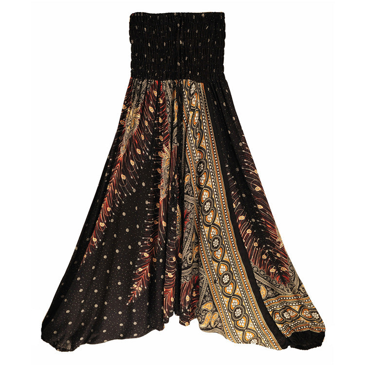 Charming Casual Yoga Big Crotch Bohemian Pants