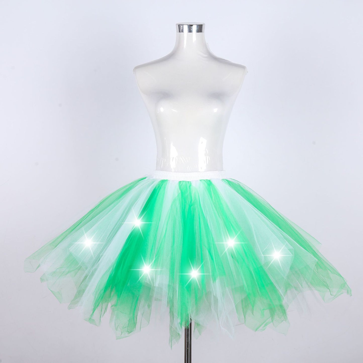 Adult Mesh Slip Dress Pettiskirt Stage Skirts