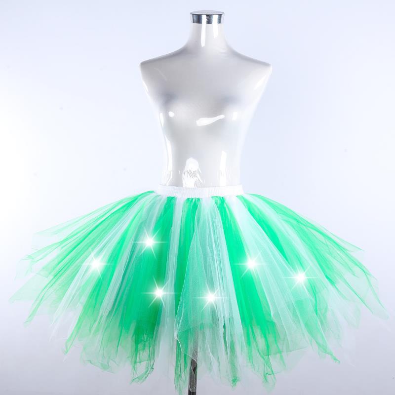 Adult Mesh Slip Dress Pettiskirt Stage Skirts