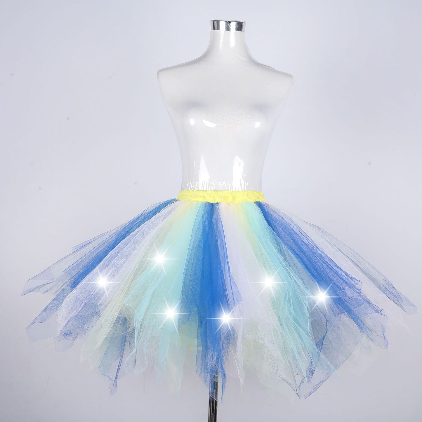 Adult Mesh Slip Dress Pettiskirt Stage Skirts