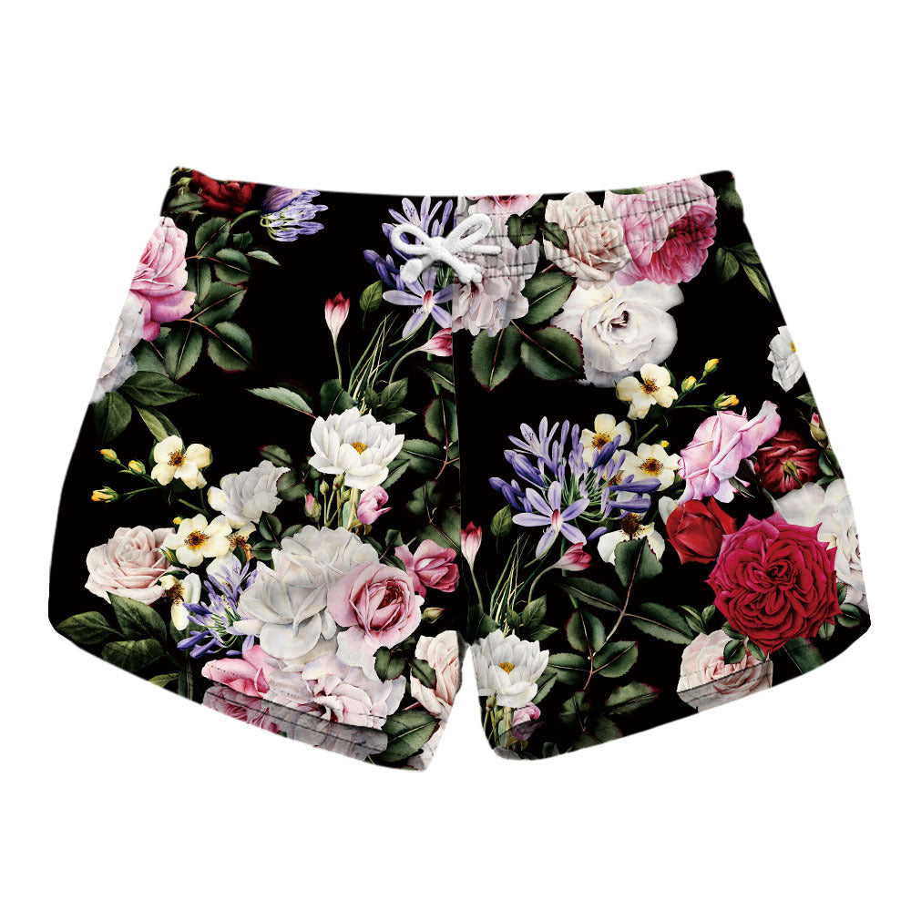 Women's Sexy Beach For Digital Printing Casual Shorts