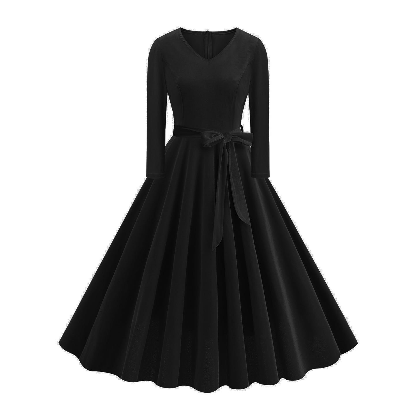 Women's Long-sleeved Autumn Halloween Retro Elegant Large Dresses