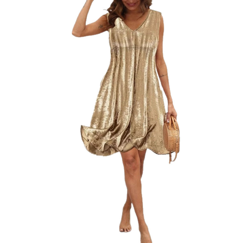 Pretty Comfortable Cool Women's Summer Sleeves Dress