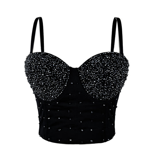 Fishbone Bra High-grade Outer Wear Small Tops