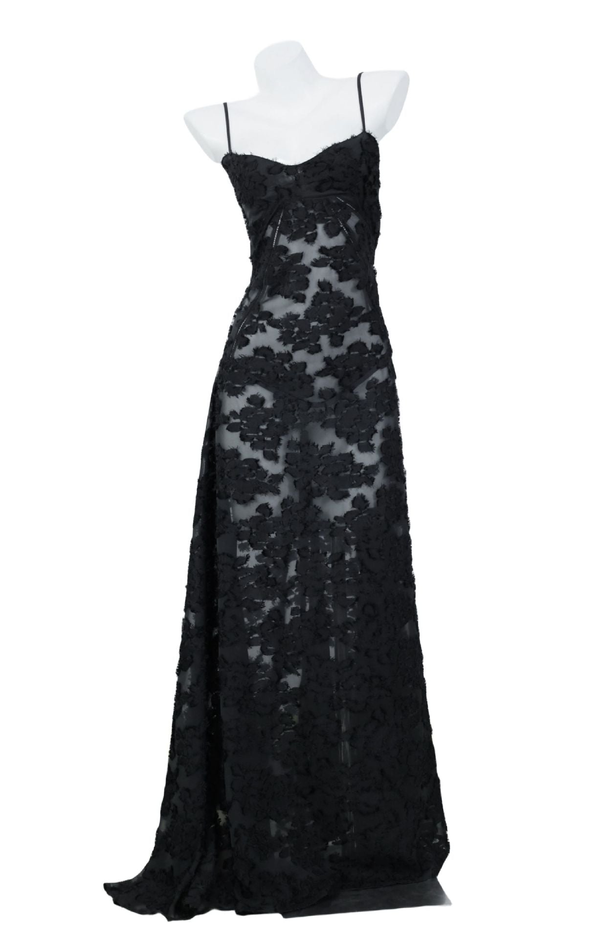 Women's Embroidered Flower Dress High-grade Fishbone Suspender Dresses