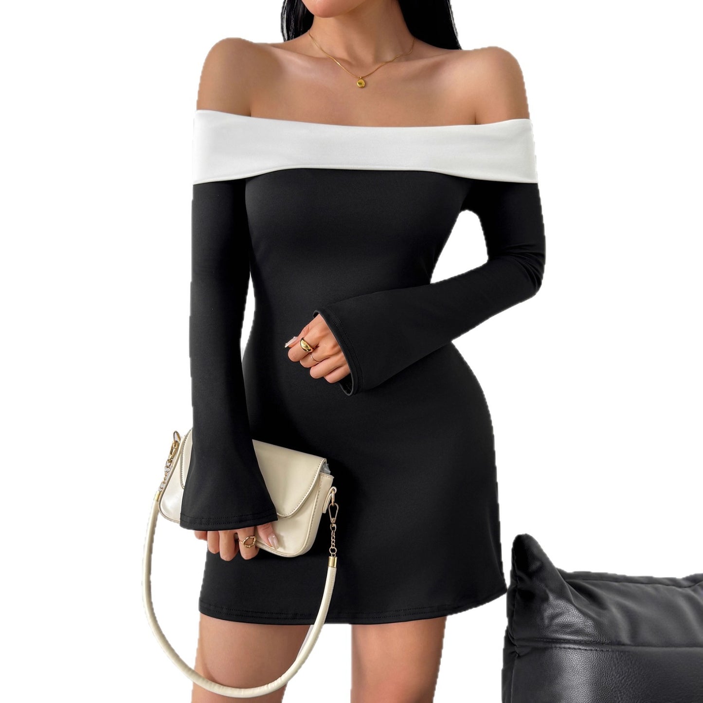 Women's Early Autumn Flared Sleeves Long Sleeve Clothing