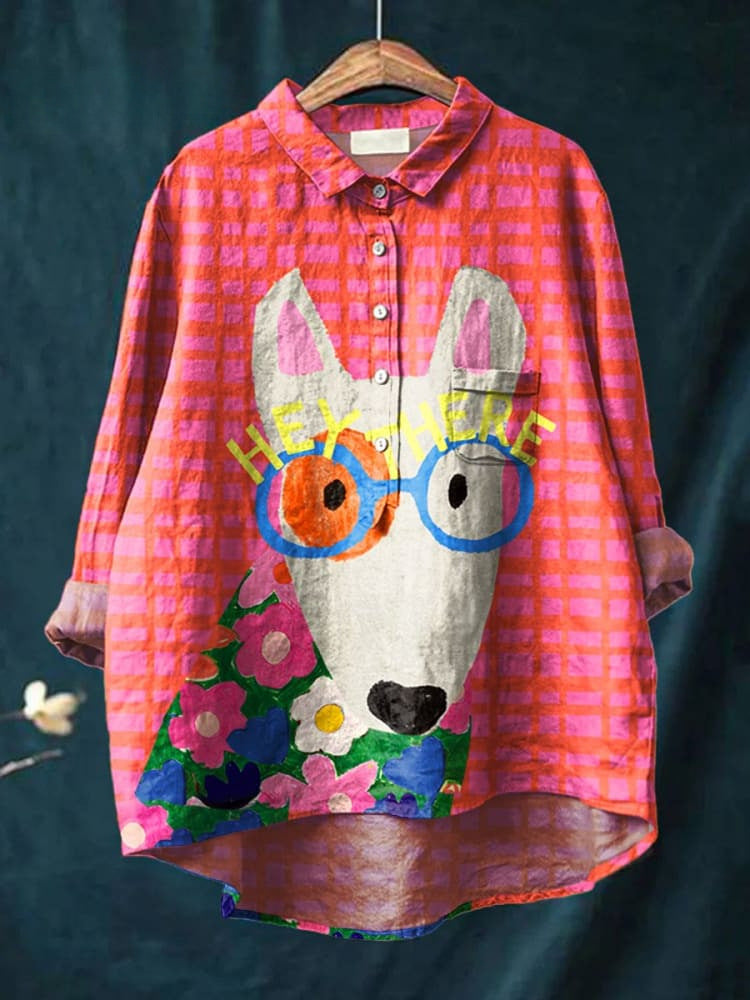 Women's Summer Loose Print Crew Neck Casual Plus Size