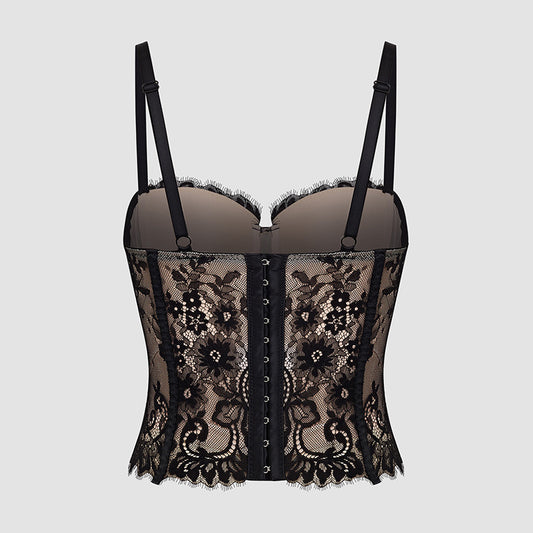 National Fish Bone Small Sling Sexy Tops