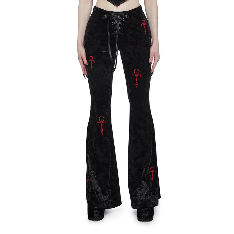 Women's Autumn Halloween Temperament Leisure Slim Fit Pants