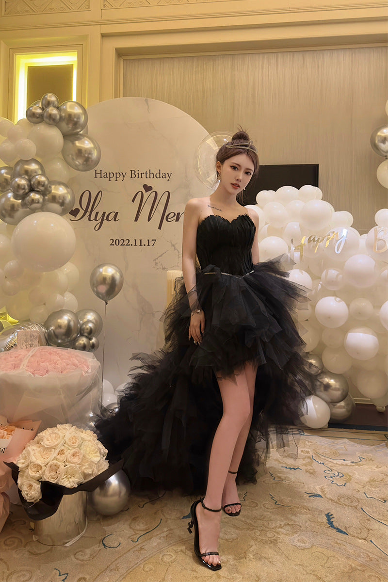 Princess Pettiskirt High-grade Tube Dress Adult Tops