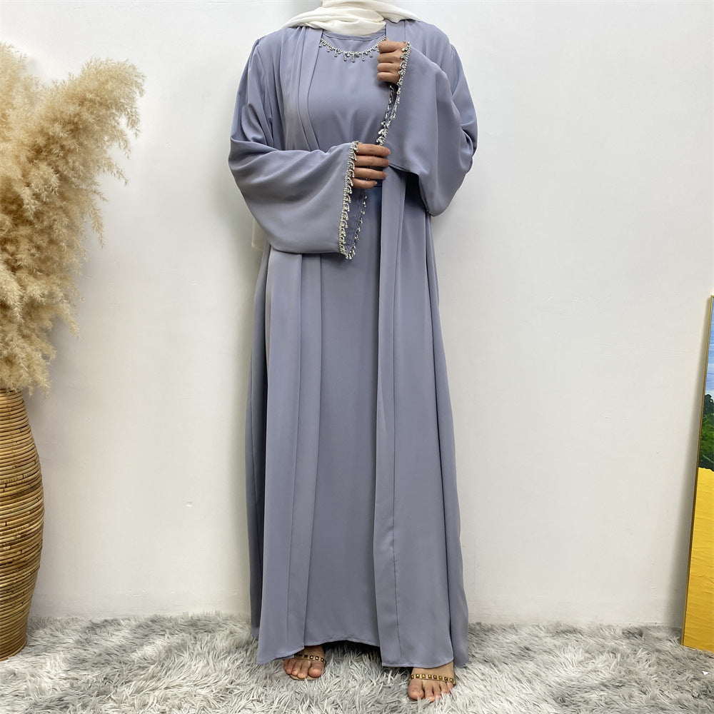 Fashion Versatile Creative Sleeveless Dress Muslim Suits