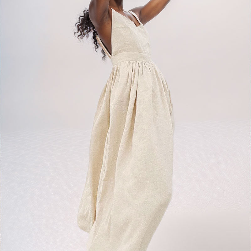Women's Elegant Mori Sexy High Waist Fashion Dress