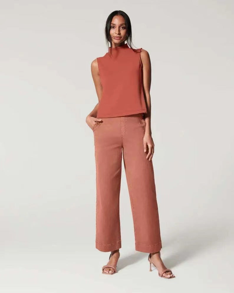 Women's Into The Fashion Bootleg Slim Fit Pants