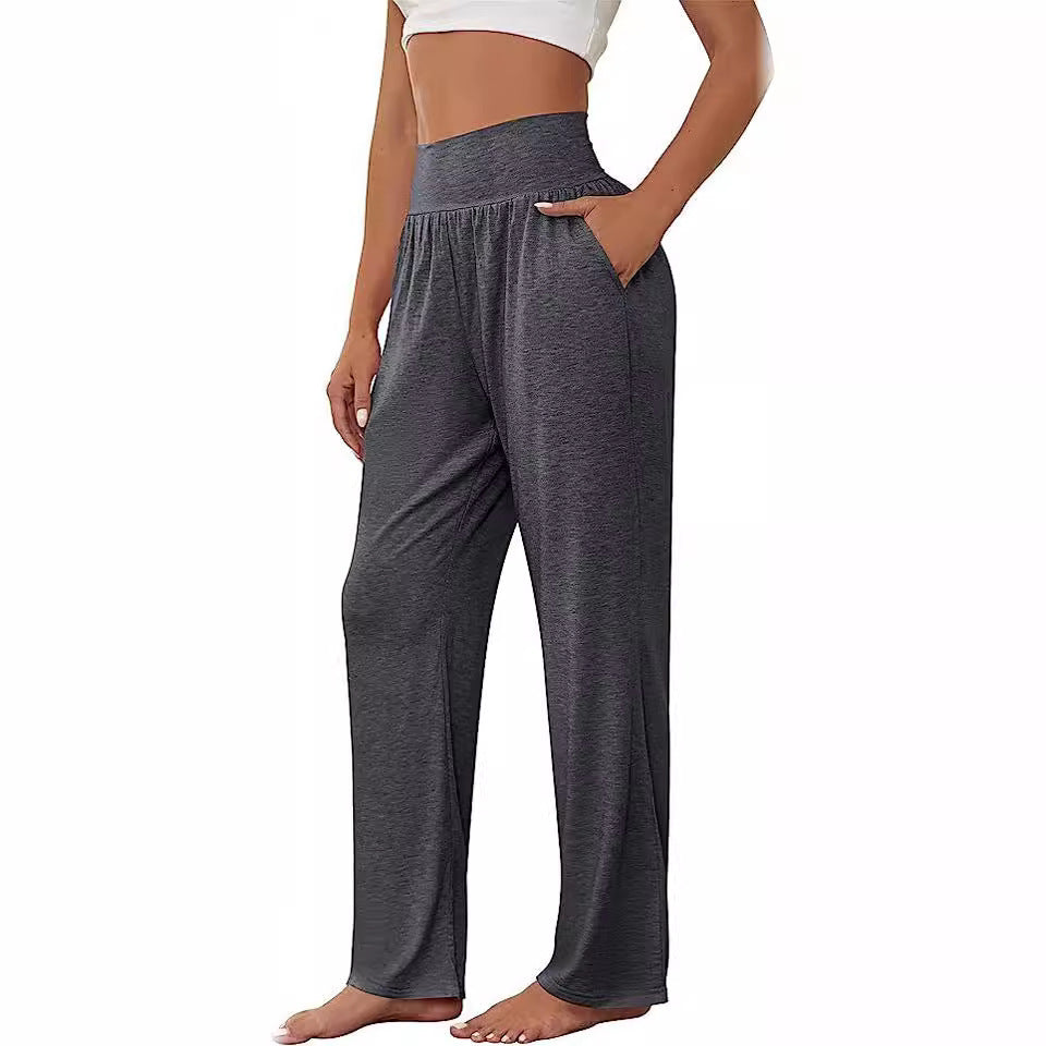 Women's Yoga Loose Track High Waist Casual Pants