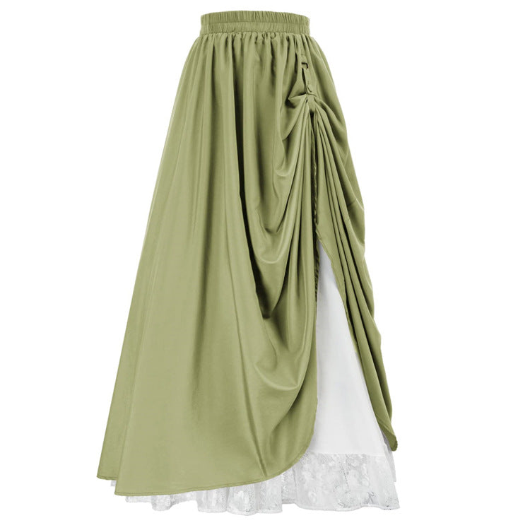 Women's Dress Victorian Epoch Literature Art Press Skirts