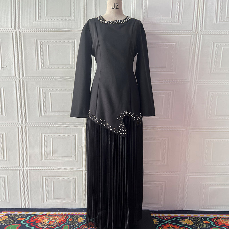 Summer Fashion Temperamental Minority Pleated Party Dresses