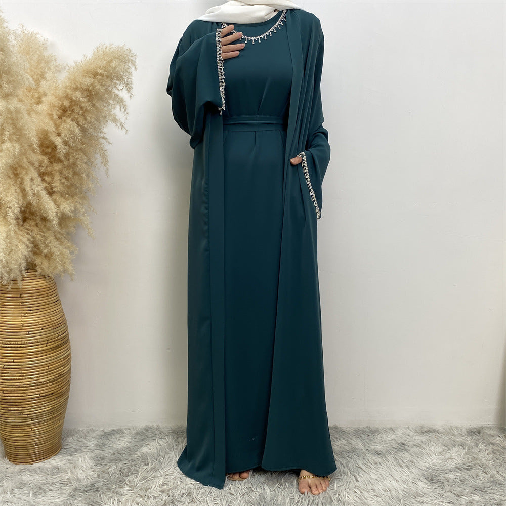 Fashion Versatile Creative Sleeveless Dress Muslim Suits