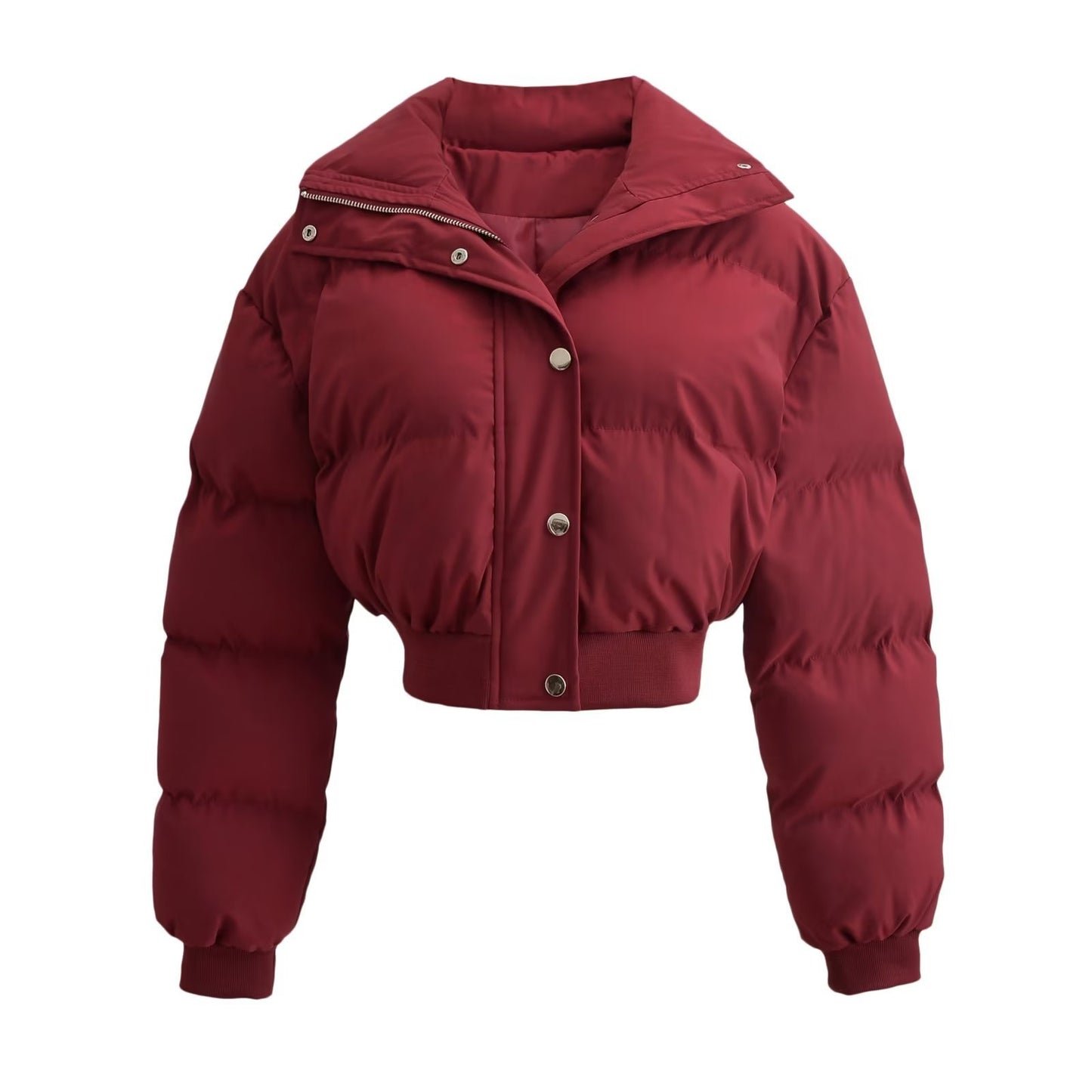 Women's Slimming Polo Collar Solid Color Long Coats