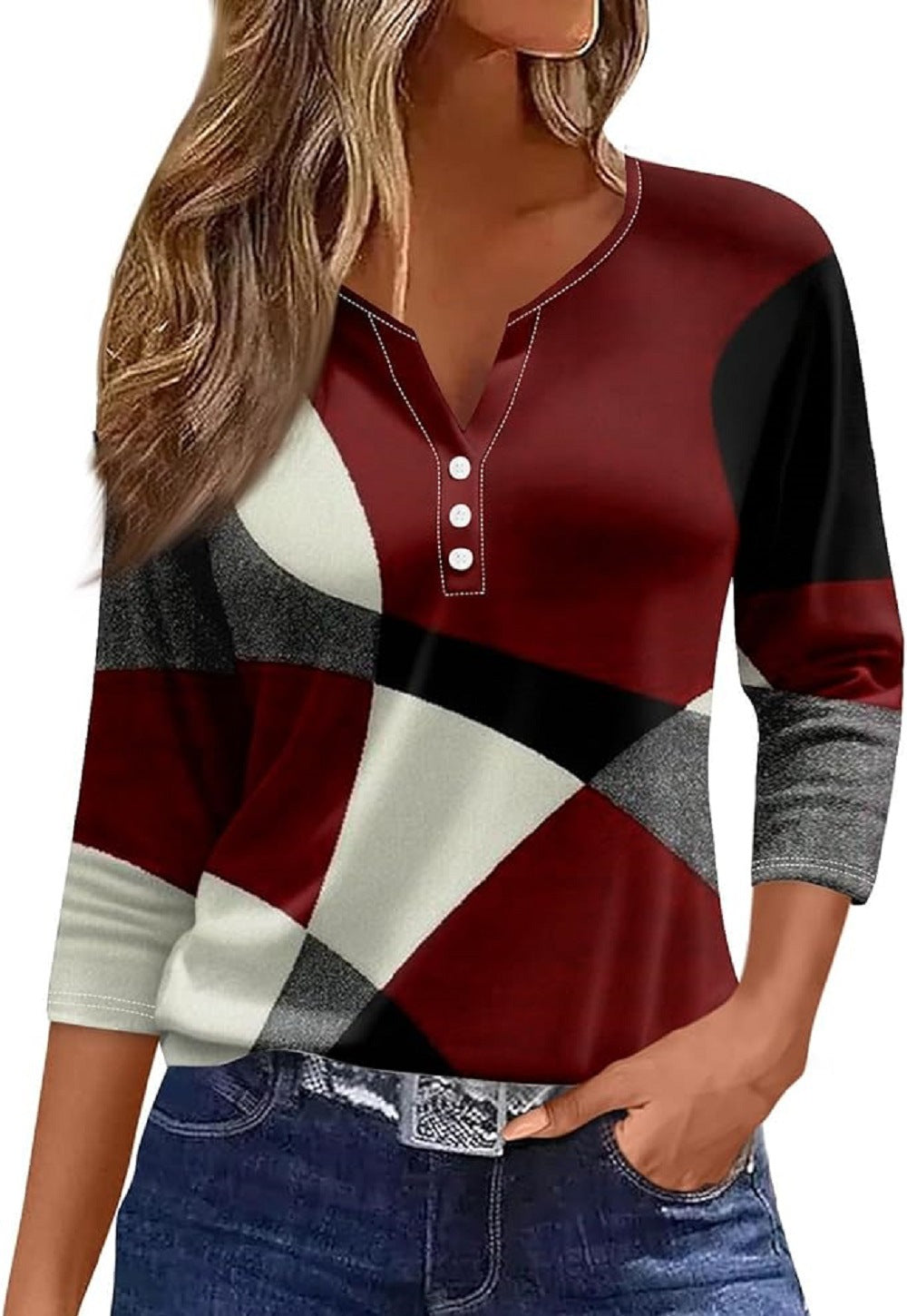 Women's New T-shirt Printed Short-sleeved Source Blouses