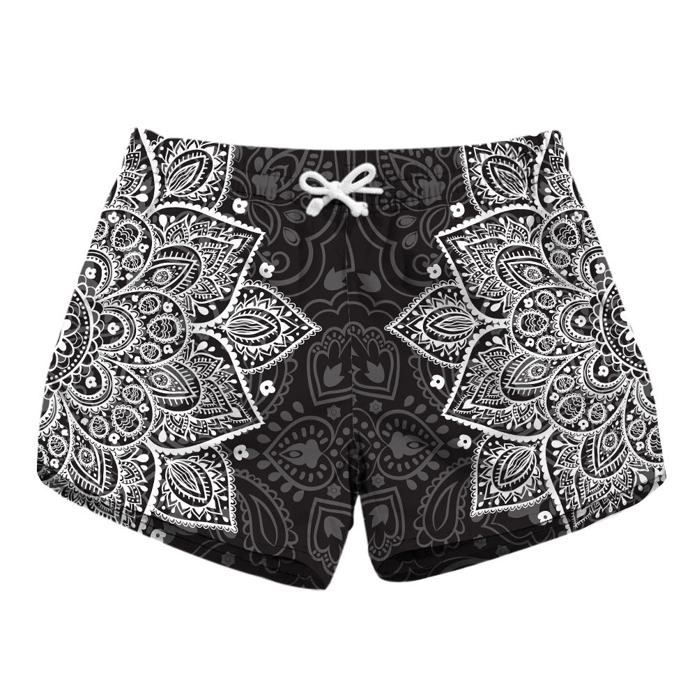 Women's Sexy Beach Digital Printing Cute Shorts
