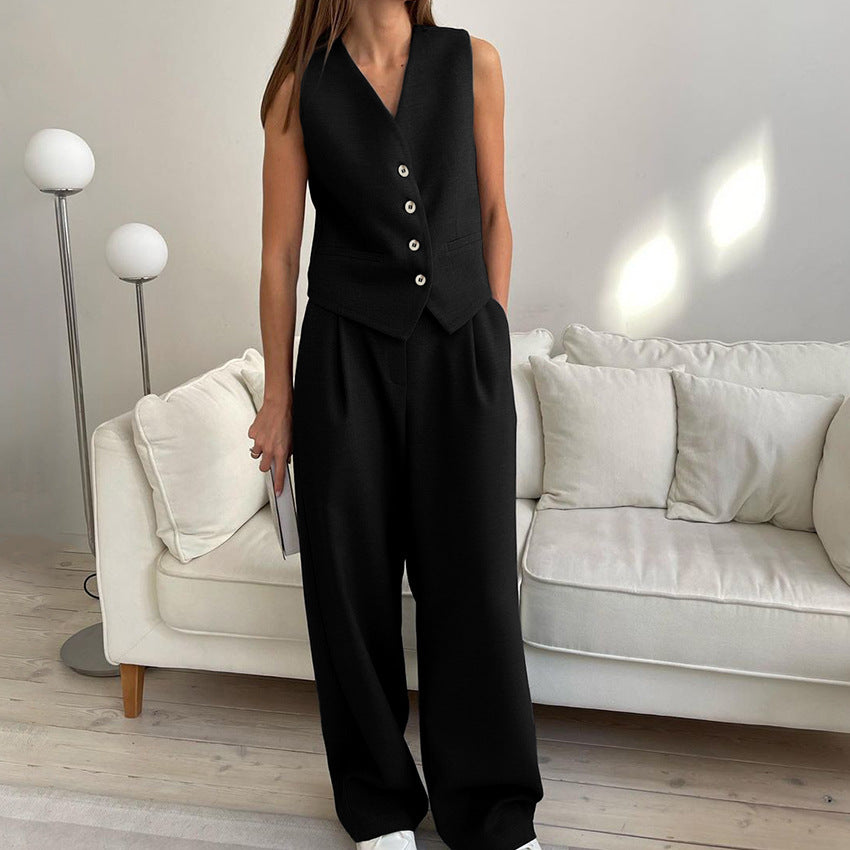 Women's Summer Trousers Fashion Commuter Simple Sense Suits