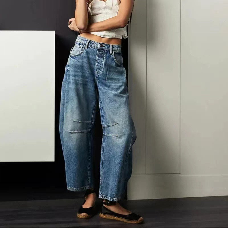 Loose Casual Slim Stretchy Harem Hot Style Jeans