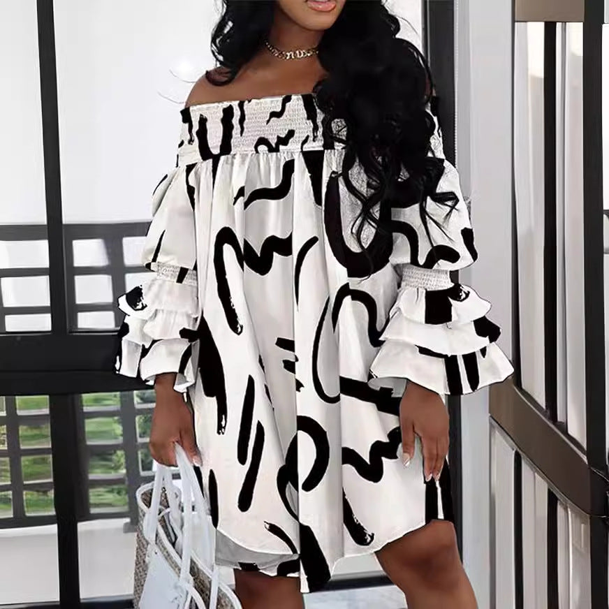 Elegant Casual Beautiful Summer Printed Dress Dresses