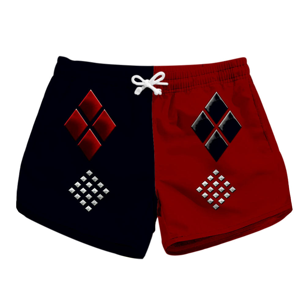 Women's Sexy Beach Digital Printing Cute Shorts