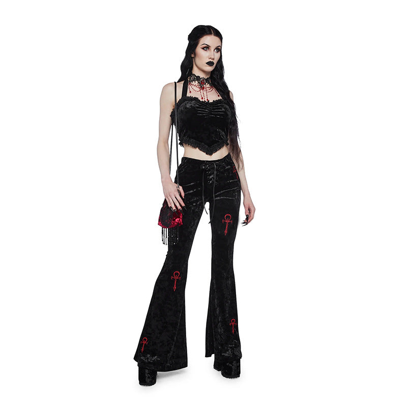 Women's Autumn Halloween Temperament Leisure Slim Fit Pants