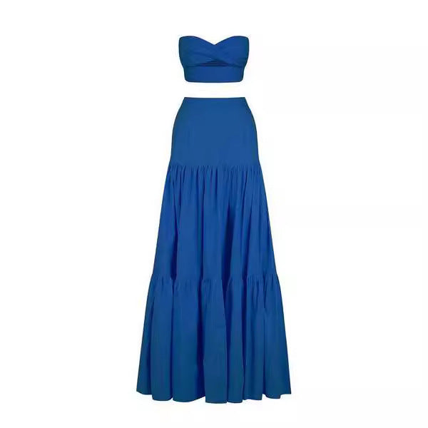 Women's Bowknot Tube Large Swing Dress Hot Search Dresses