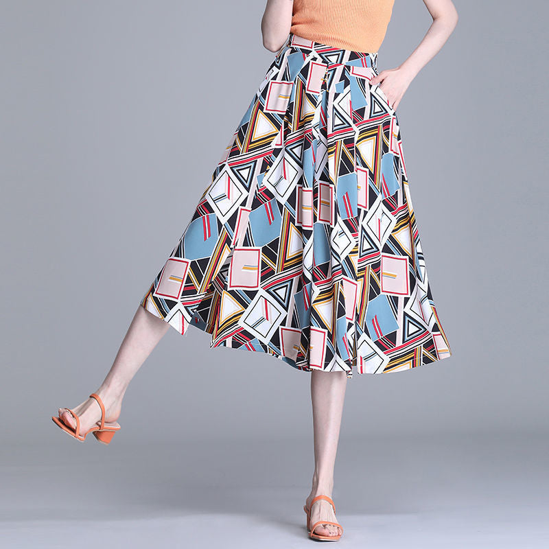 Women's Culottes Summer Loose Korean Style High Pants