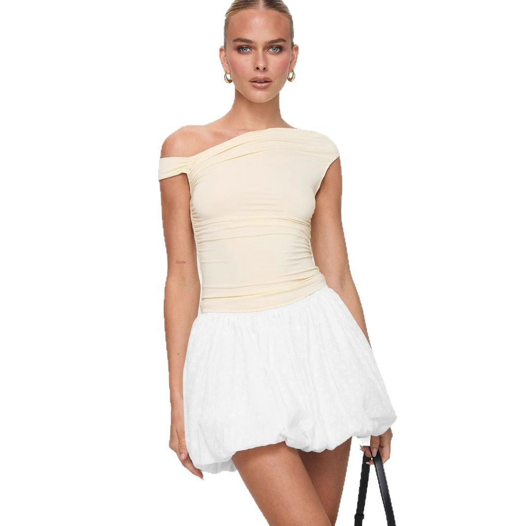 Women's Attractive High-grade Bud Fashion Lantern Skirts