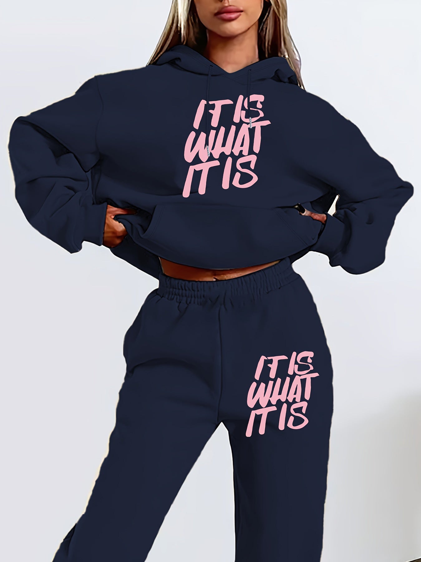 Women's Letter Printed Simple Autumn Long Sleeve Suits