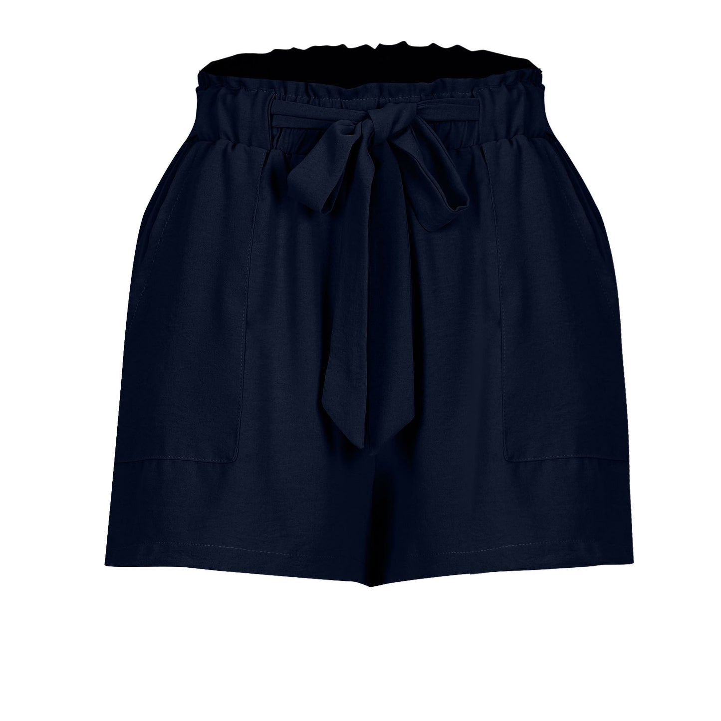 Women's Loose Casual Summer Cotton Linen Pocket Shorts