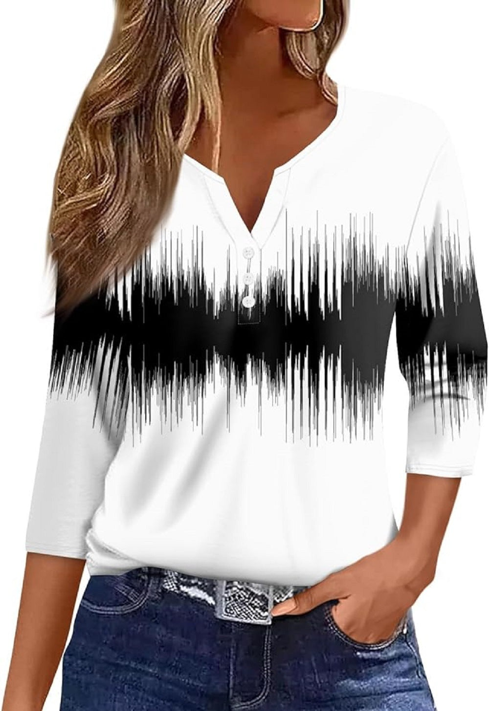 Women's New T-shirt Printed Short-sleeved Source Blouses
