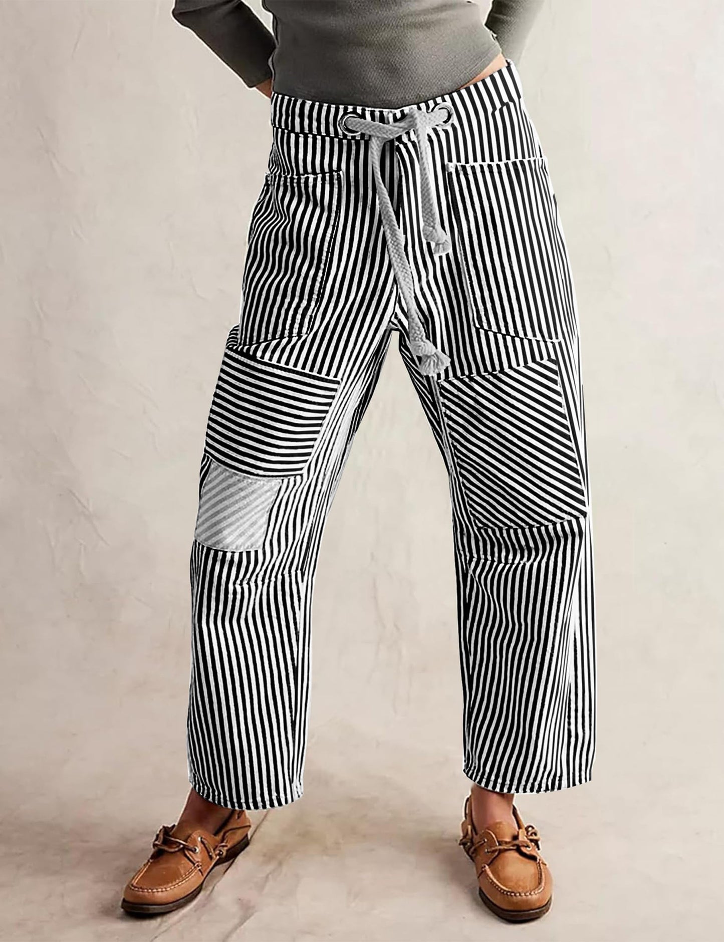 Fashion Commuter Casual Loose Wide Leg Jeans